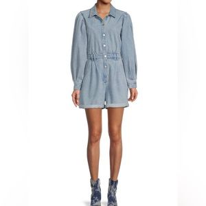 NWT No Boundaries Juniors' Button Front Playsuit XL